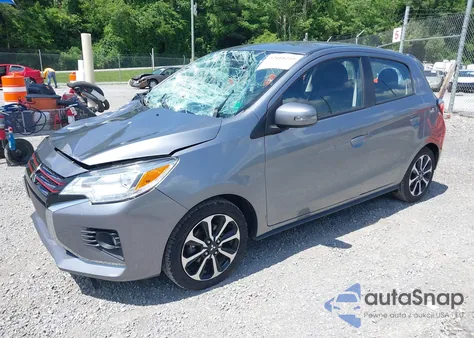 2023 Mitsubishi Mirage Black Edition/Ralliart/Se z USA, uszkodzony, nr VIN ML32AWHJ1PH000898